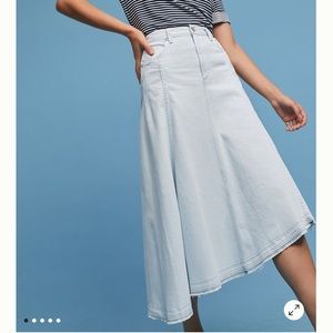 Citizens of Humanity Frayed Denim Skirt